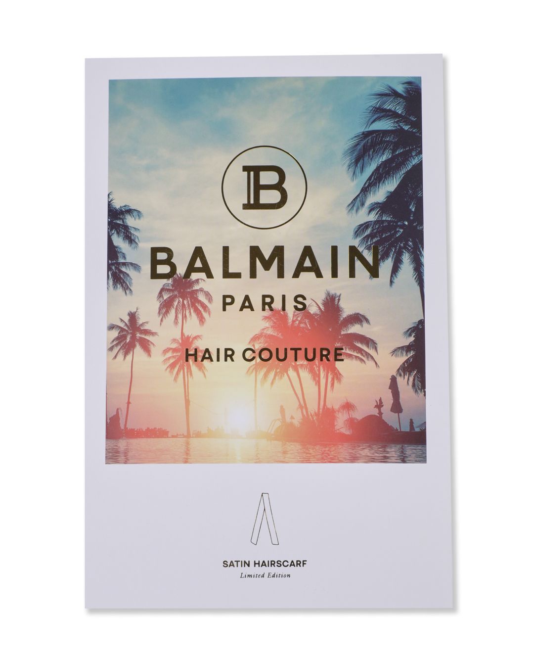 Купить Заколка- шарф цвет золотистый лимит BALMAIN