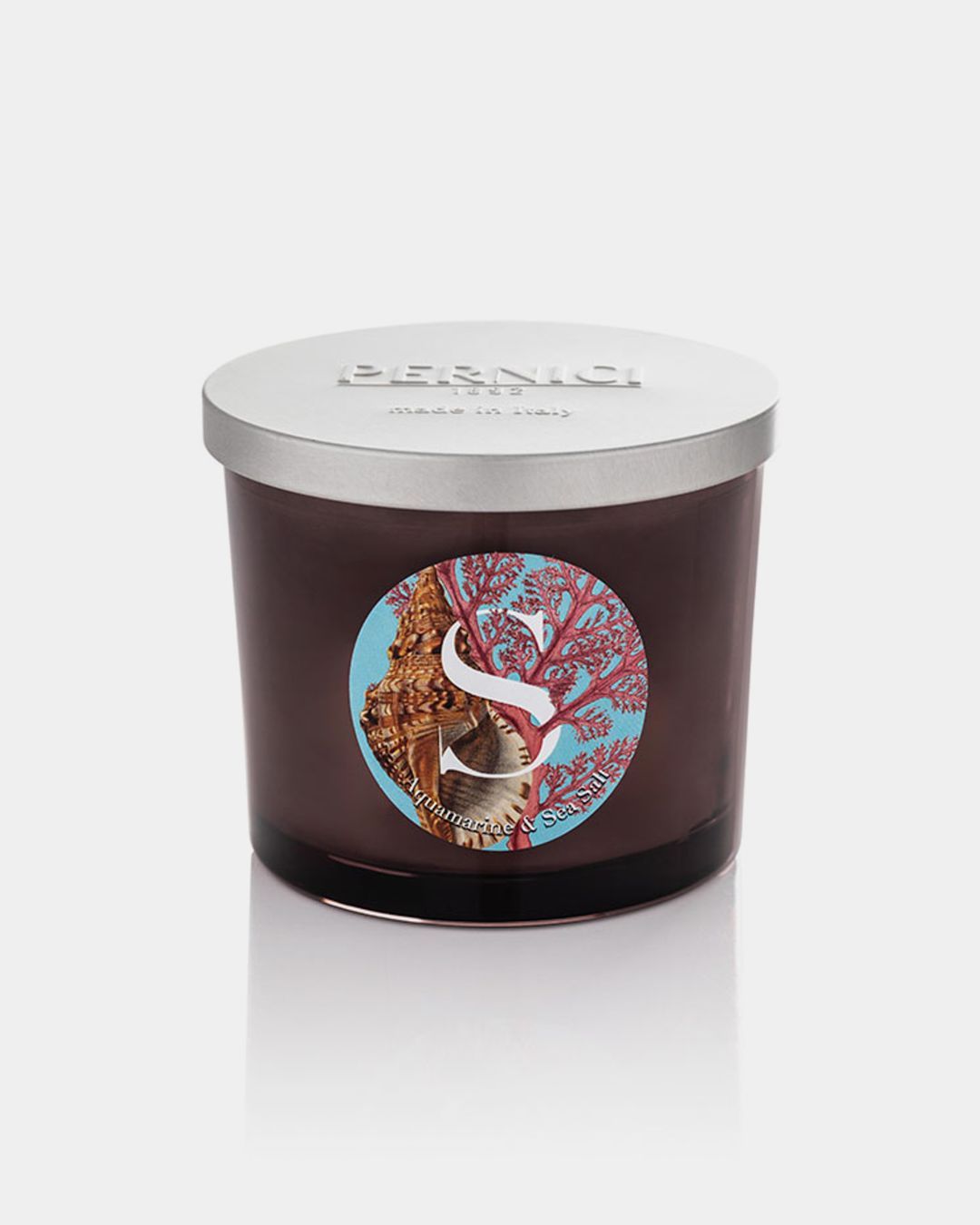 Купить Свеча s аквамарин и морская соль PERNICI
