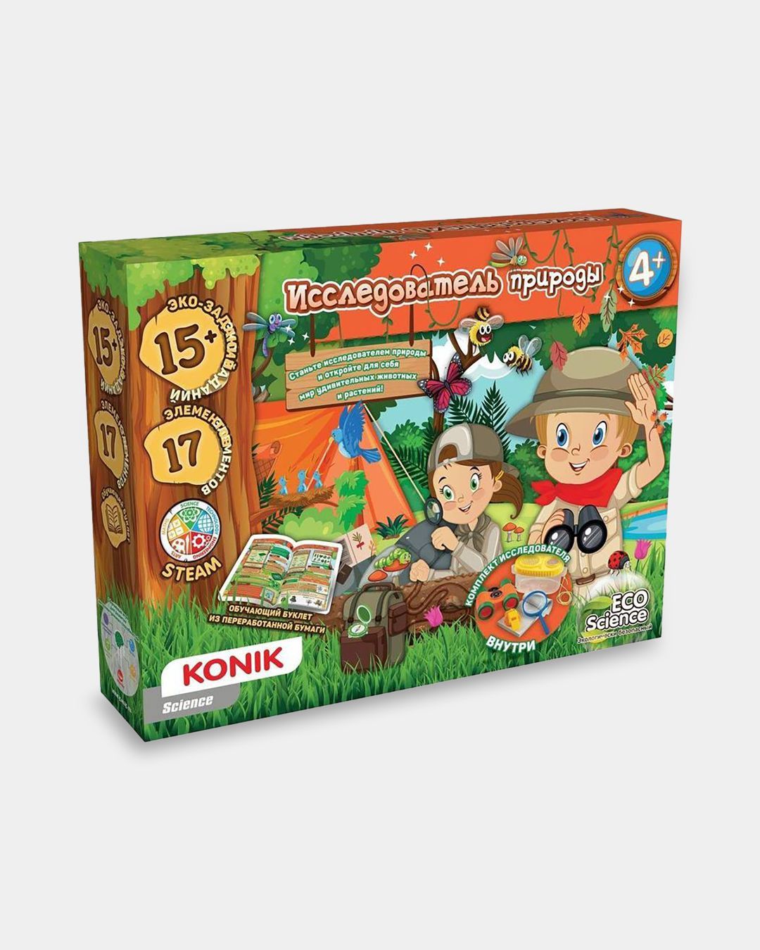 Купить Набор для детского тв. "исследователь природы" KONIK