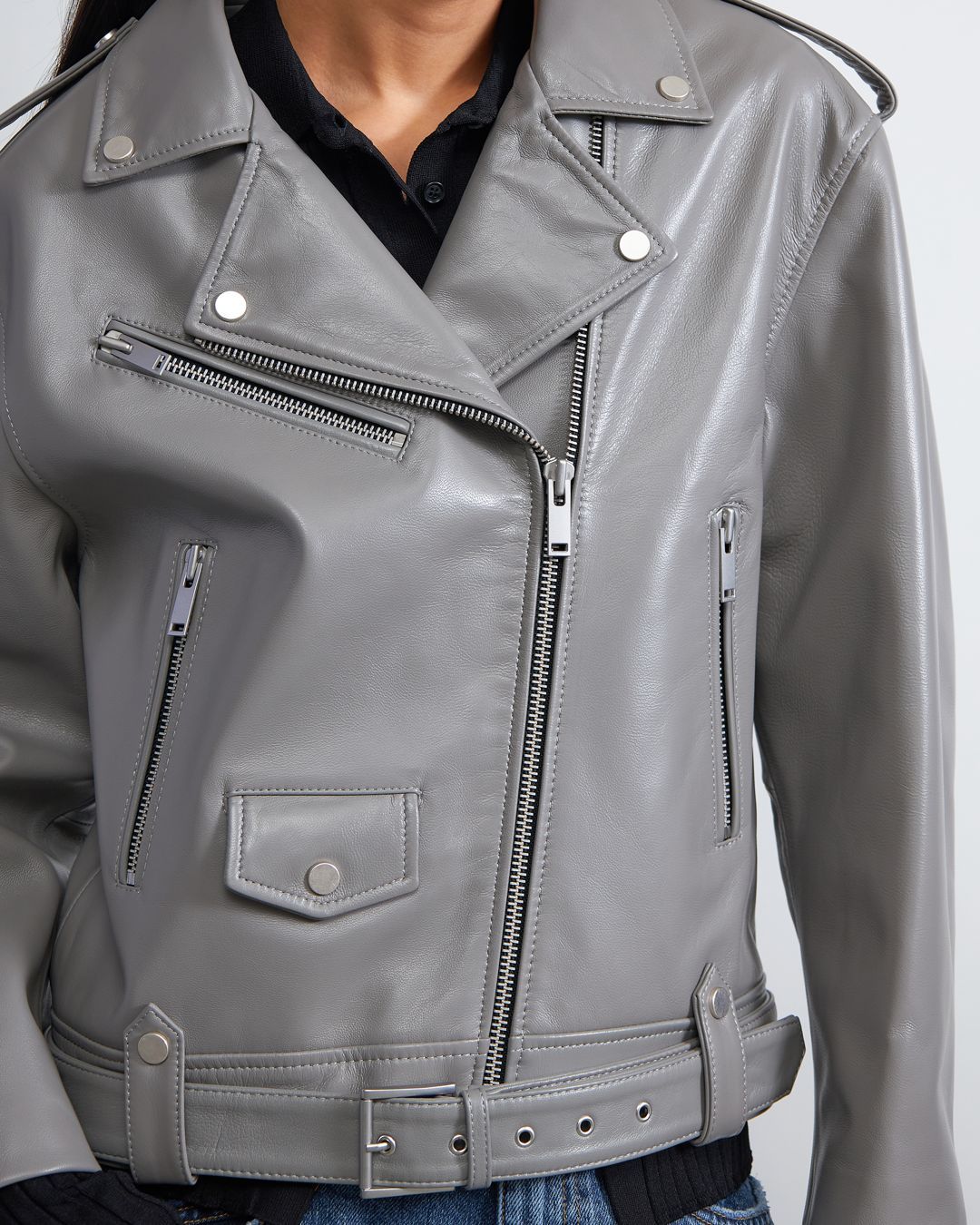 Купить Куртка кожаная CHAUD STUDIO