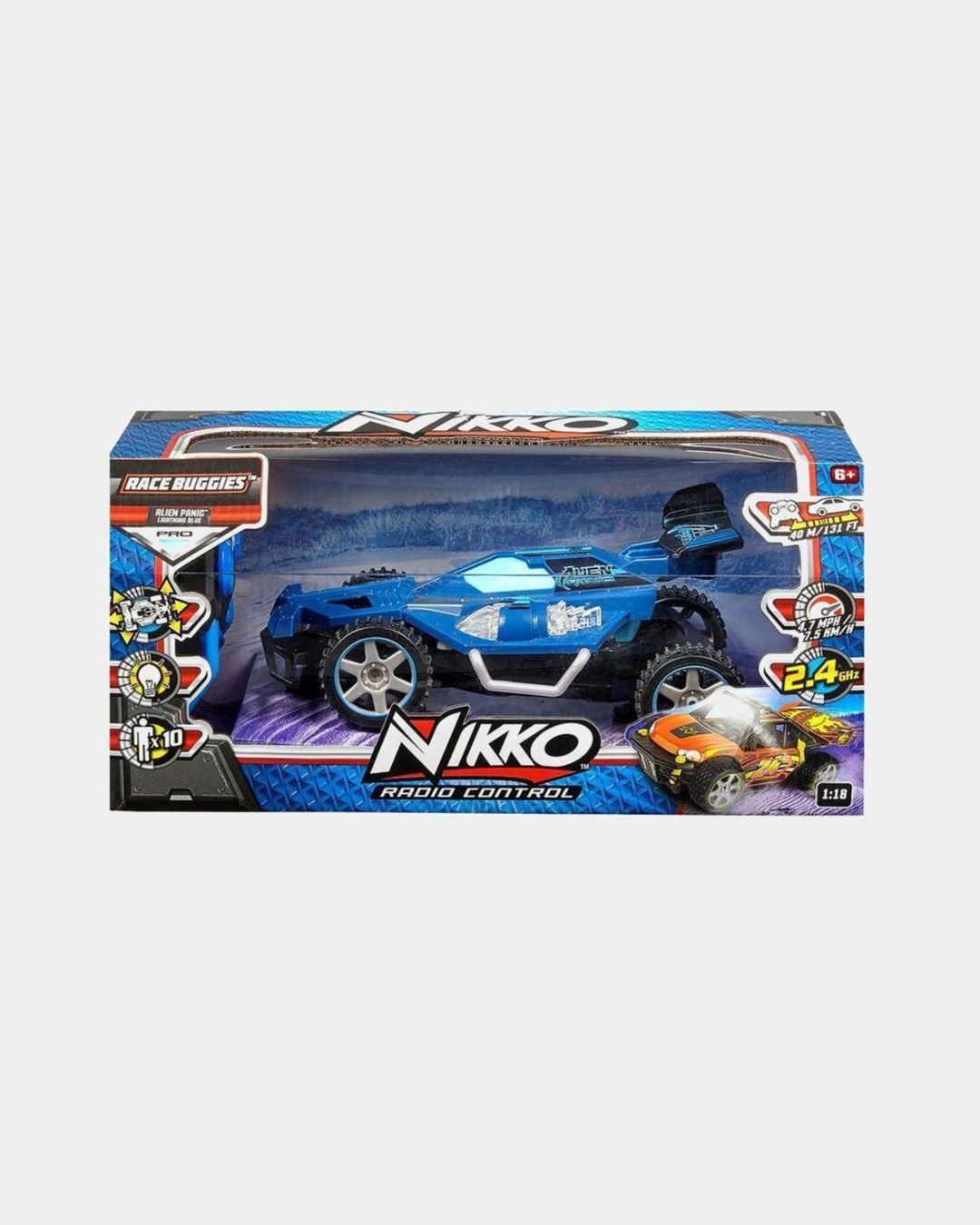 Купить Гоночный багги на р/у race buggies - alien panic NIKKO