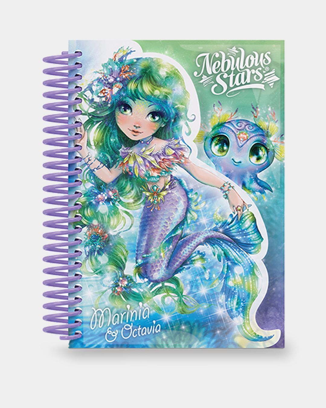 Купить Marinia. блокнот вертикальный на пружине NEBULOUS STARS