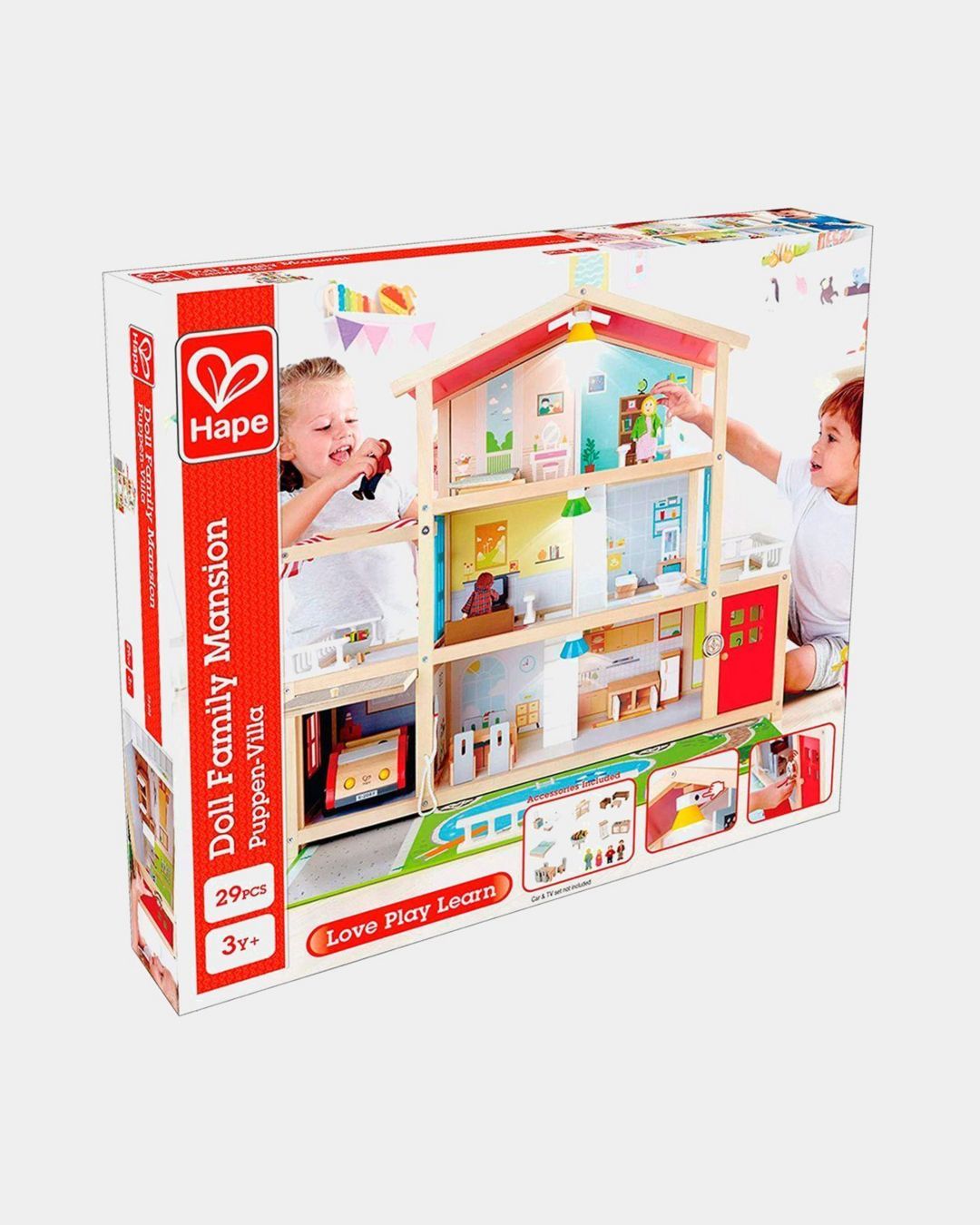 Купить Кукольный домик семейный особняк HAPE