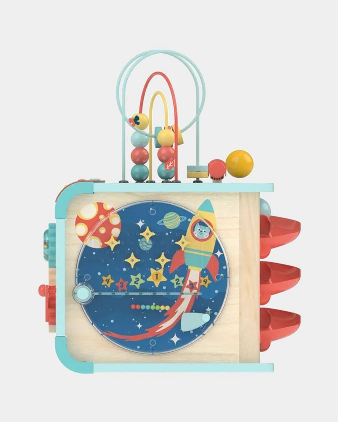 Купить Бизиборд "изучай и исследуй" HAPE