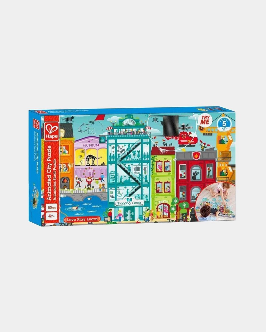 Купить Пазл анимированный город HAPE