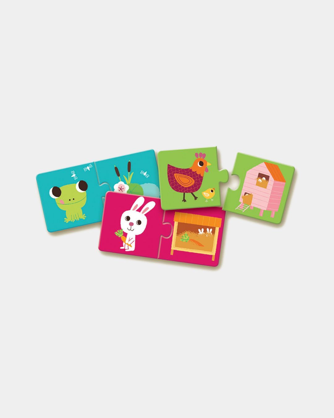 Купить Пазл где живет? 20 дет. DJECO