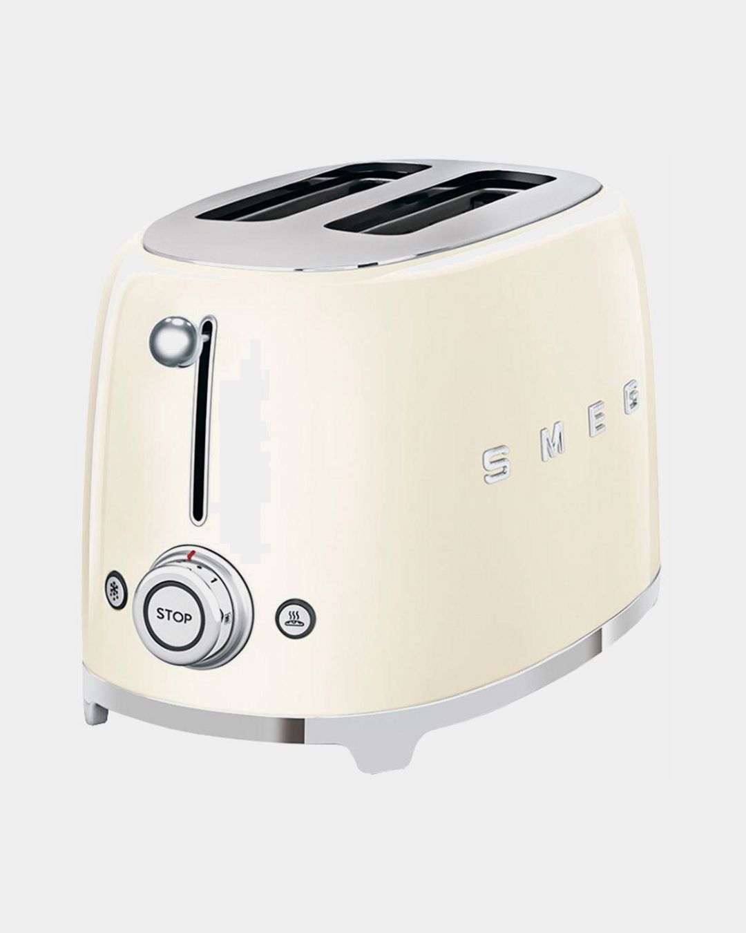 Купить Тостер на 2 ломтика, кремовый SMEG