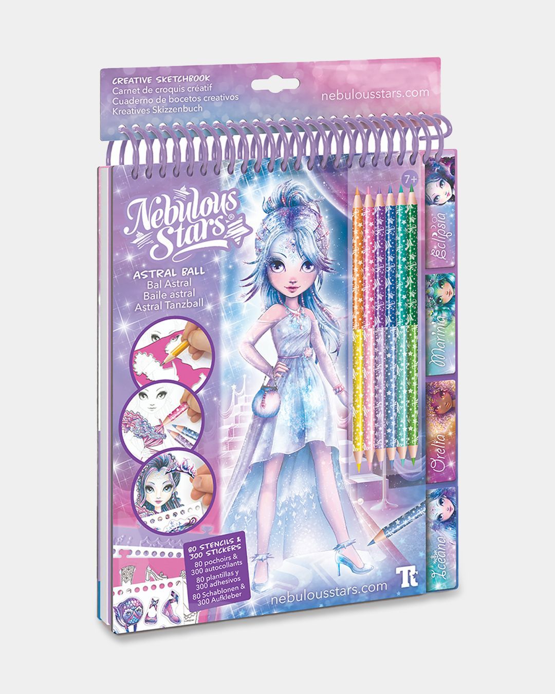 Купить Набор для создания модных эскизов NEBULOUS STARS
