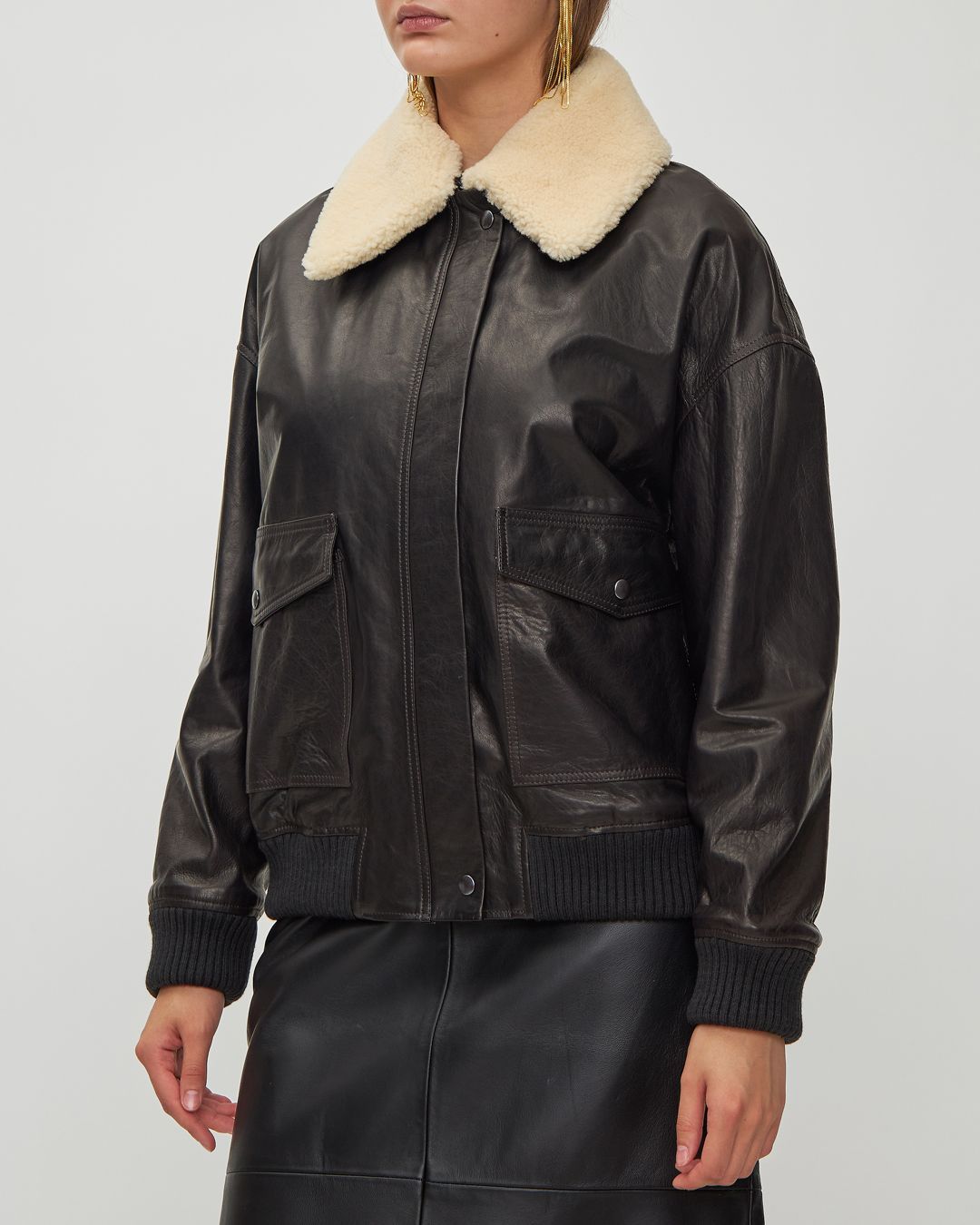 Купить Куртка кожаная INES MARECHAL