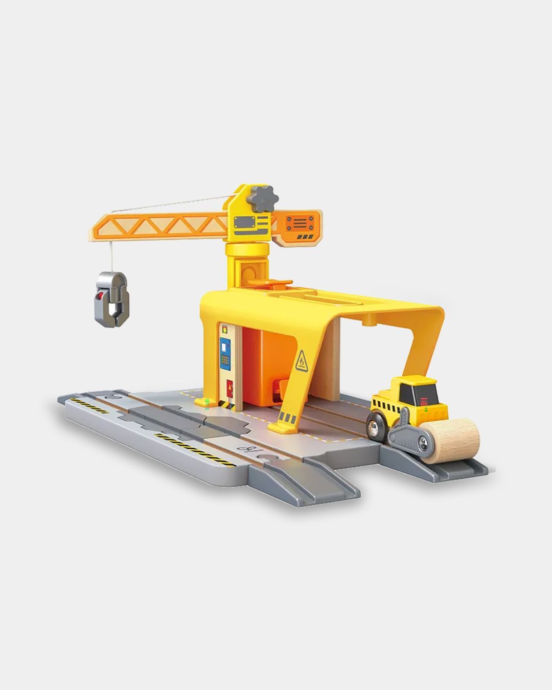 Купить Игровой набор железная дорога строительный кран HAPE