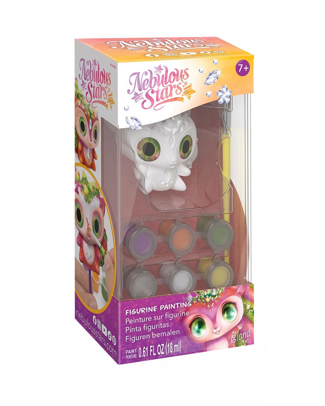 Купить Гипсовая фигурка для раскрашивания NEBULOUS STARS