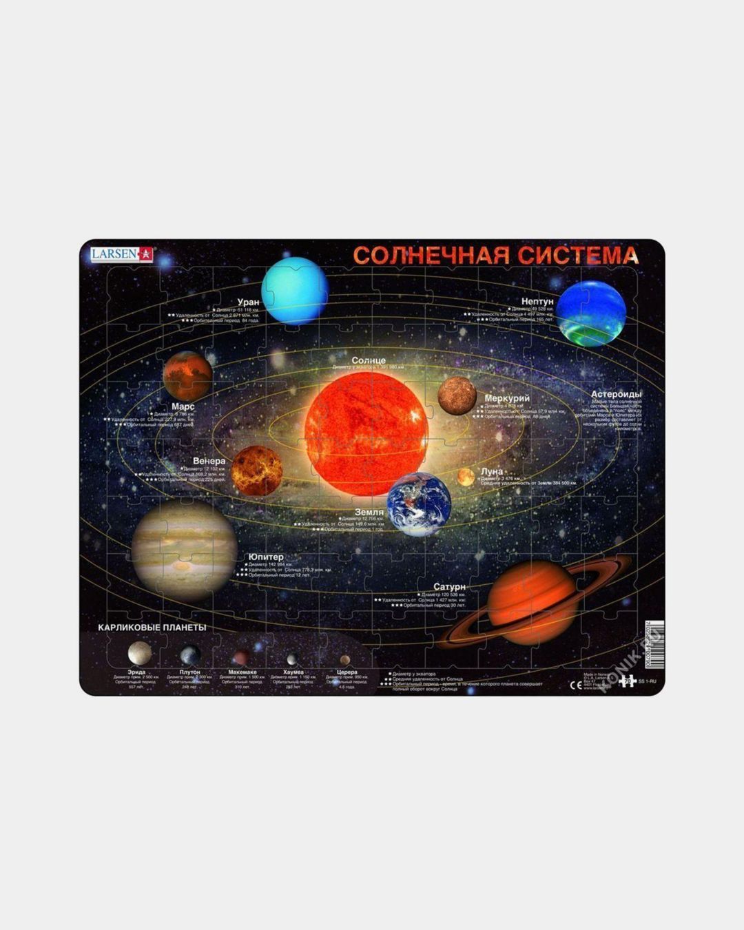 Купить Солнечная система (русский) ss1 LARSEN