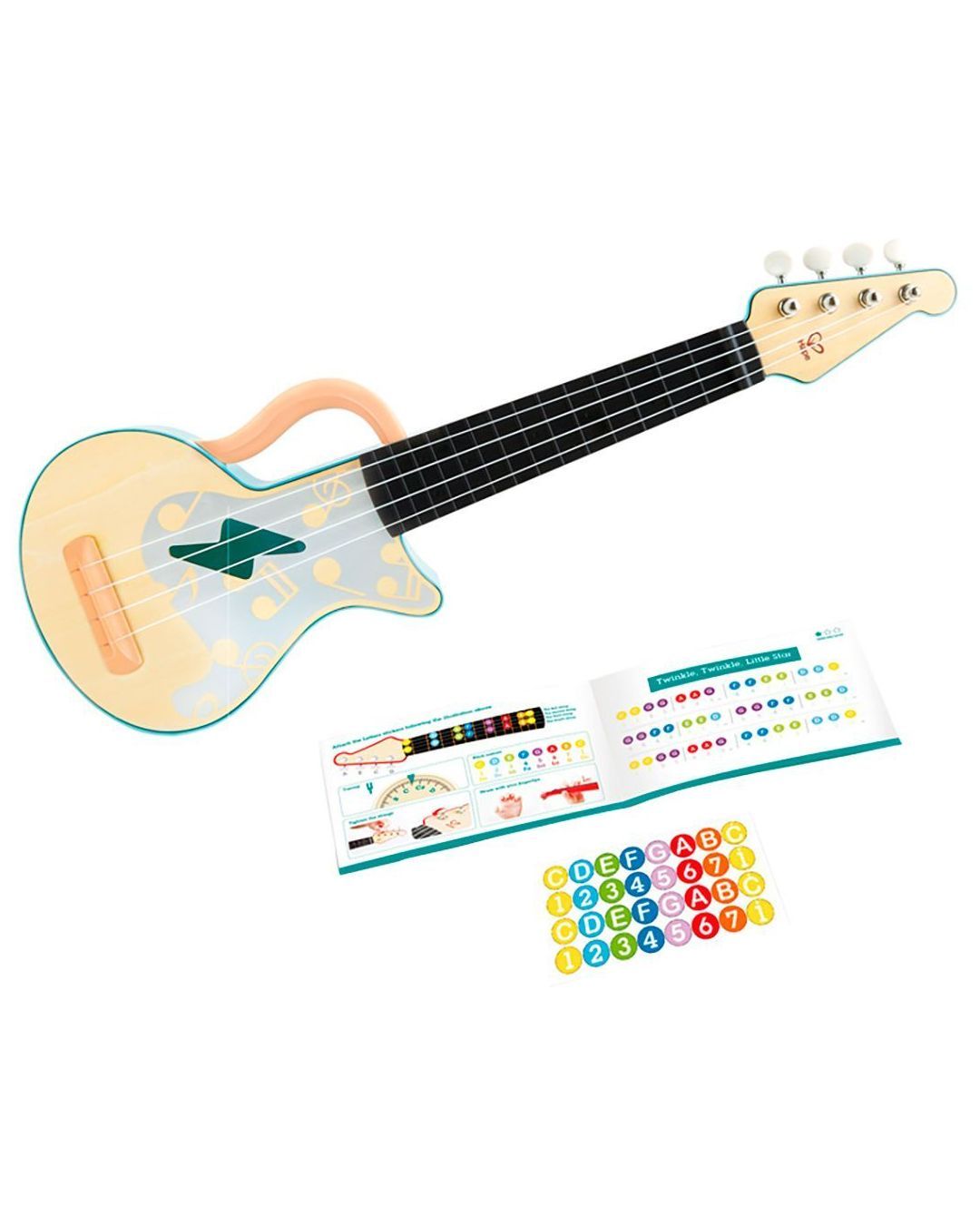 Купить Гавайская гитара рок-н-ролл с брошюрой обучения HAPE