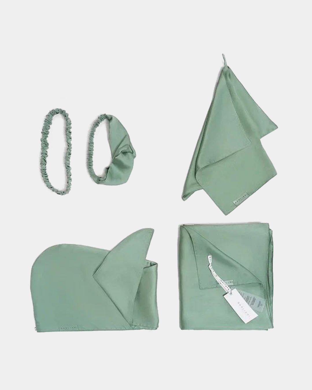 Купить Набор полотенец цв. зеленый Barliani