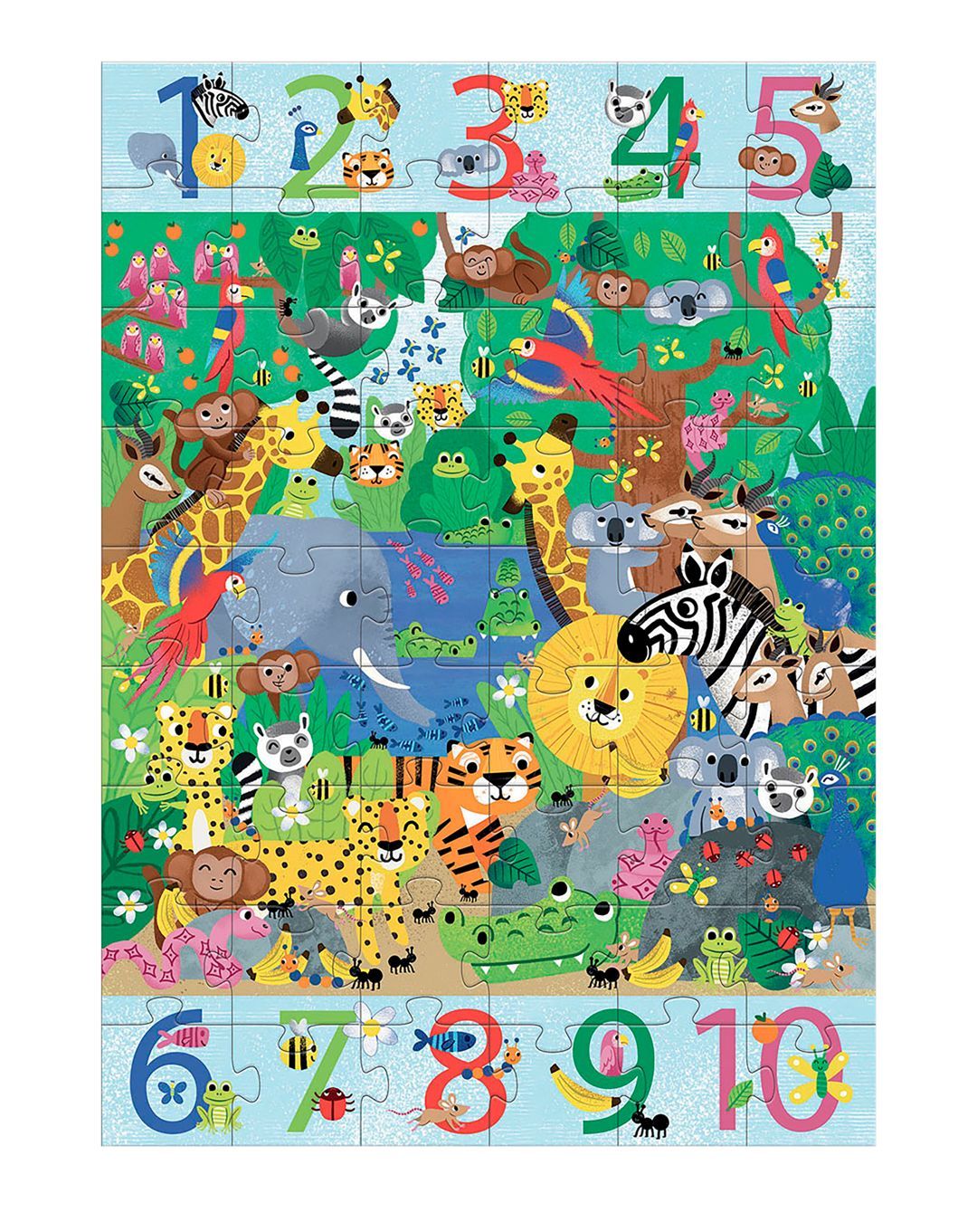 Купить Пазл джунгли 54 дет. DJECO