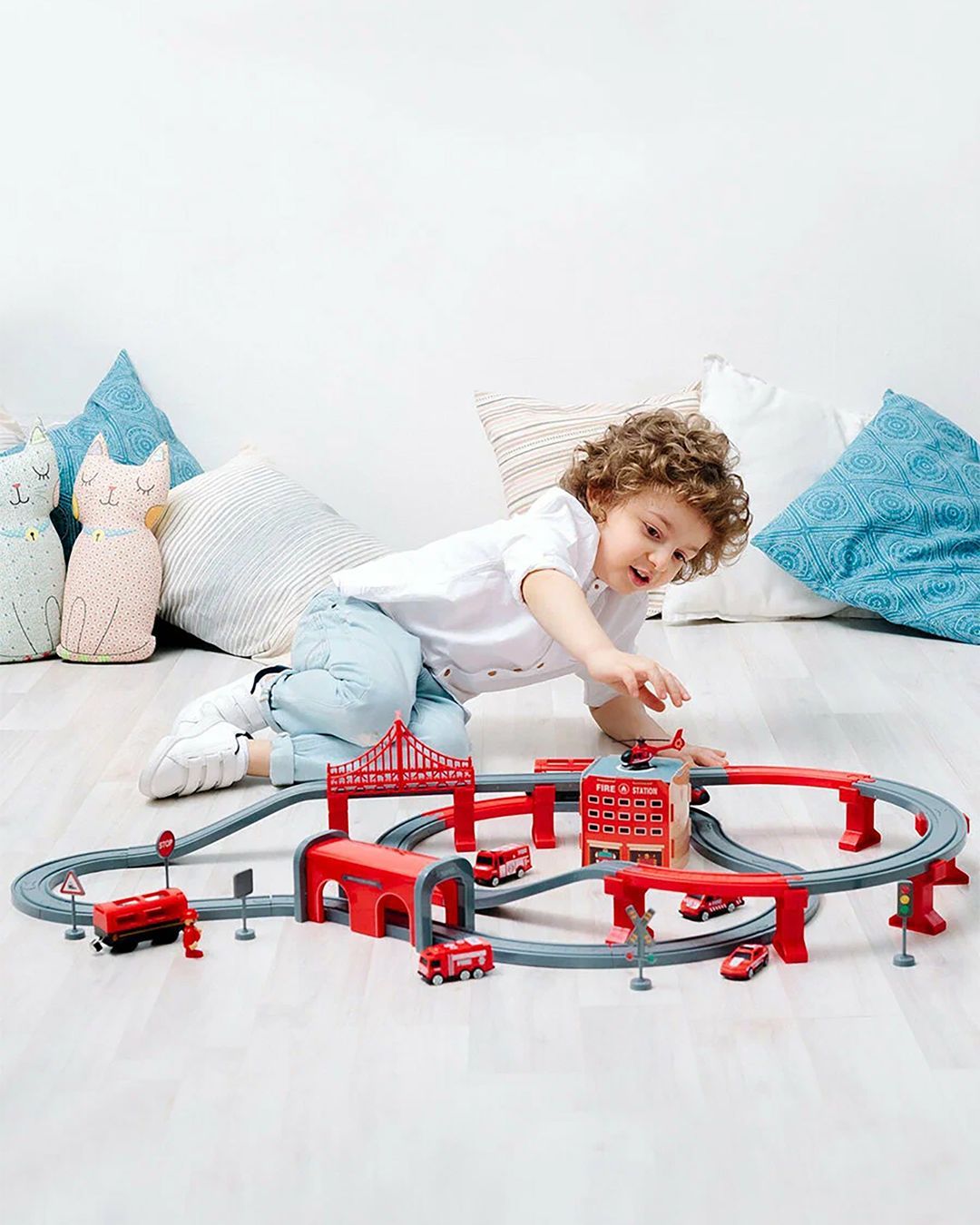 Купить Железная дорога "служба спасения 92 предмета" GIVITO