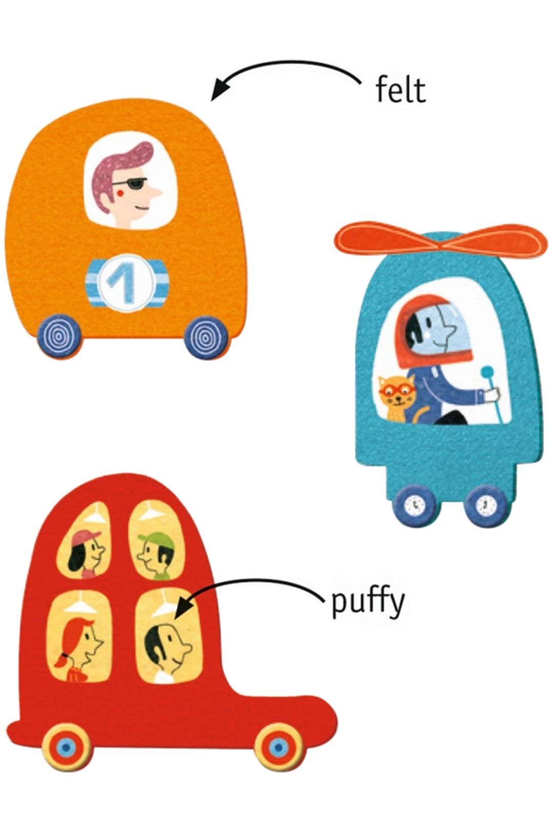 Купить Набор для творчества "машины" DJECO