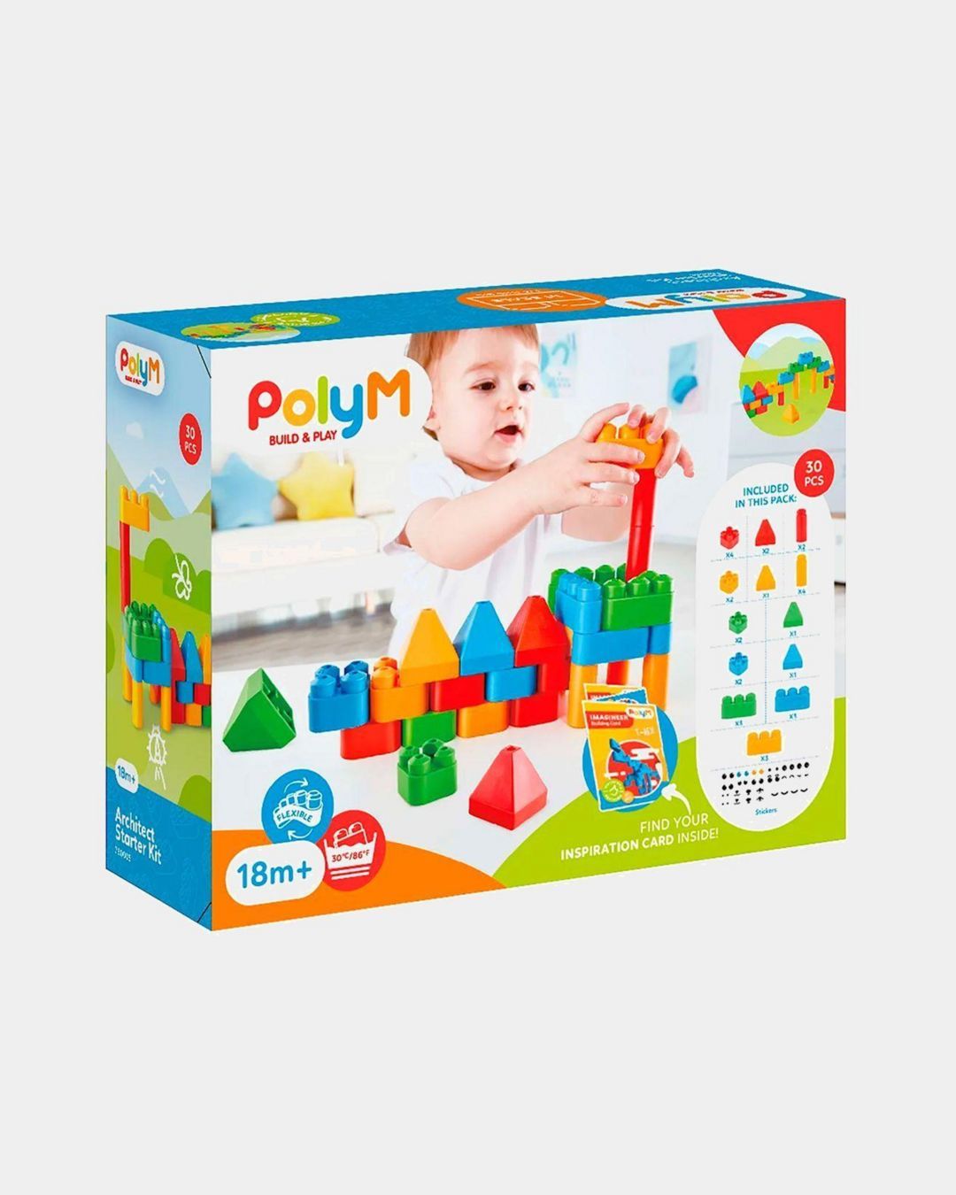 Купить Конструктор детский  "стартовый набор архитектора" HAPE