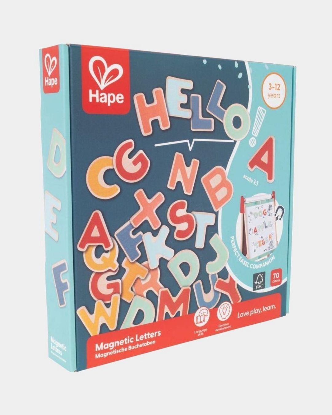 Купить Магнитные  буквы английский алфавит без мольберта HAPE