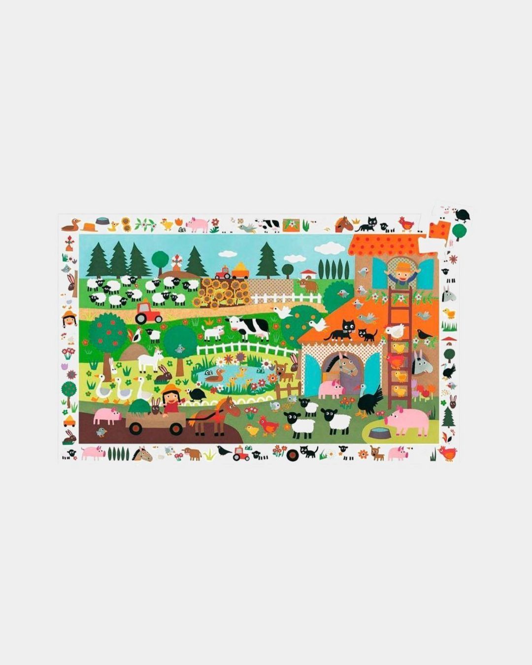 Купить Пазл ферма (35 дет) DJECO