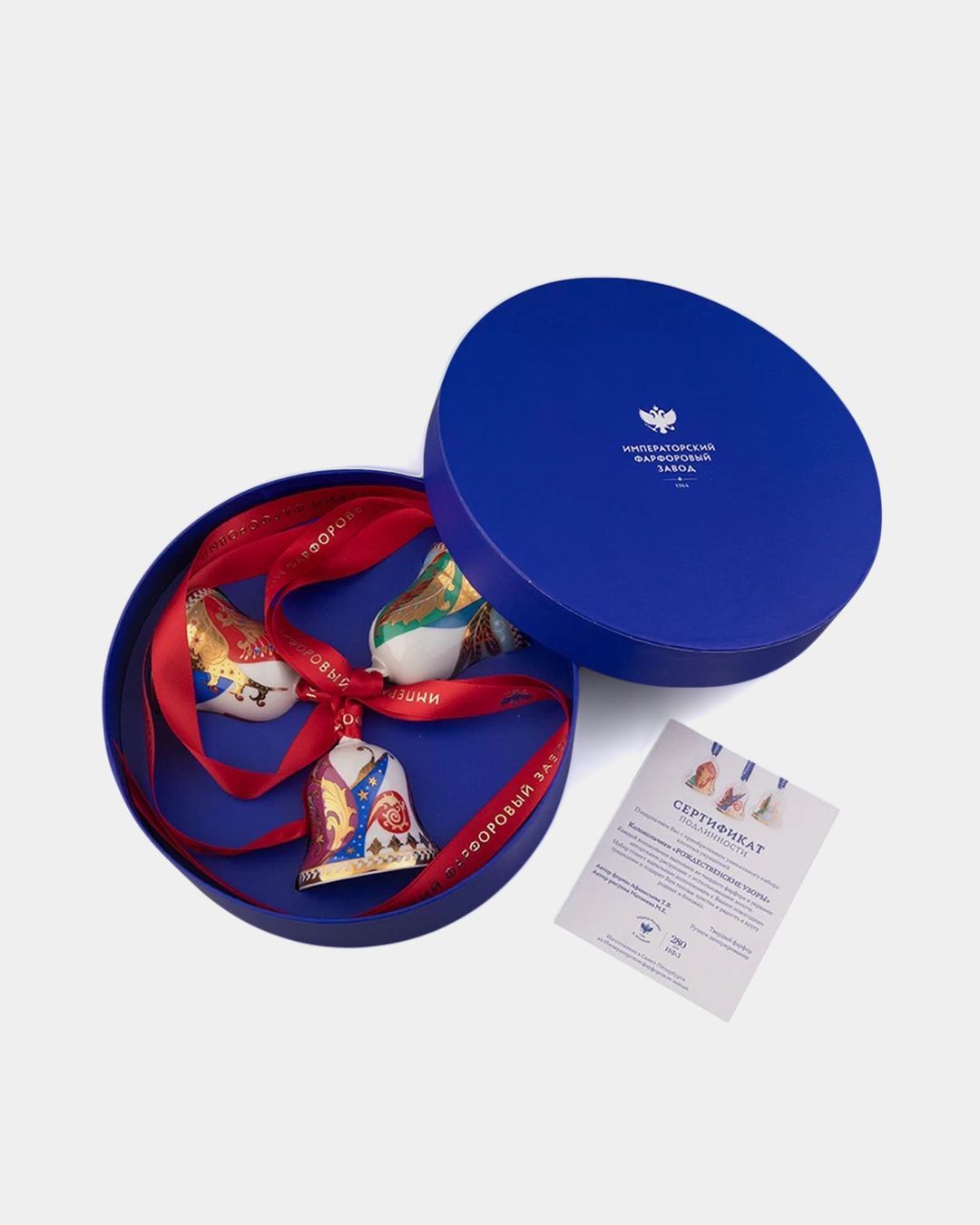 Купить Набор елочных игрушек ИМПЕРАТОРСКИЙ ФАРФОРОВЫЙ ЗАВОД