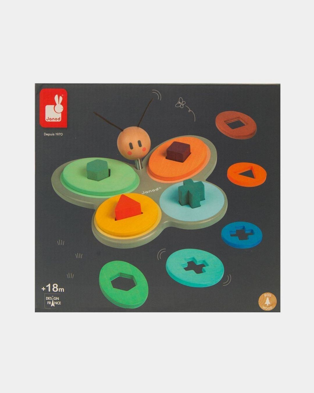 Купить Сортер "бабочка"; серия "sweet cocoon" JANOD