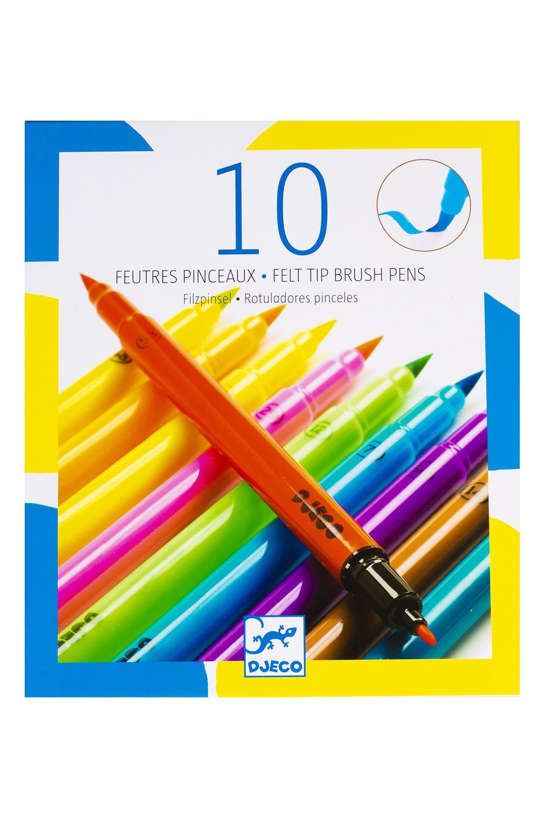 Купить Набор фломастеров двусторонние DJECO