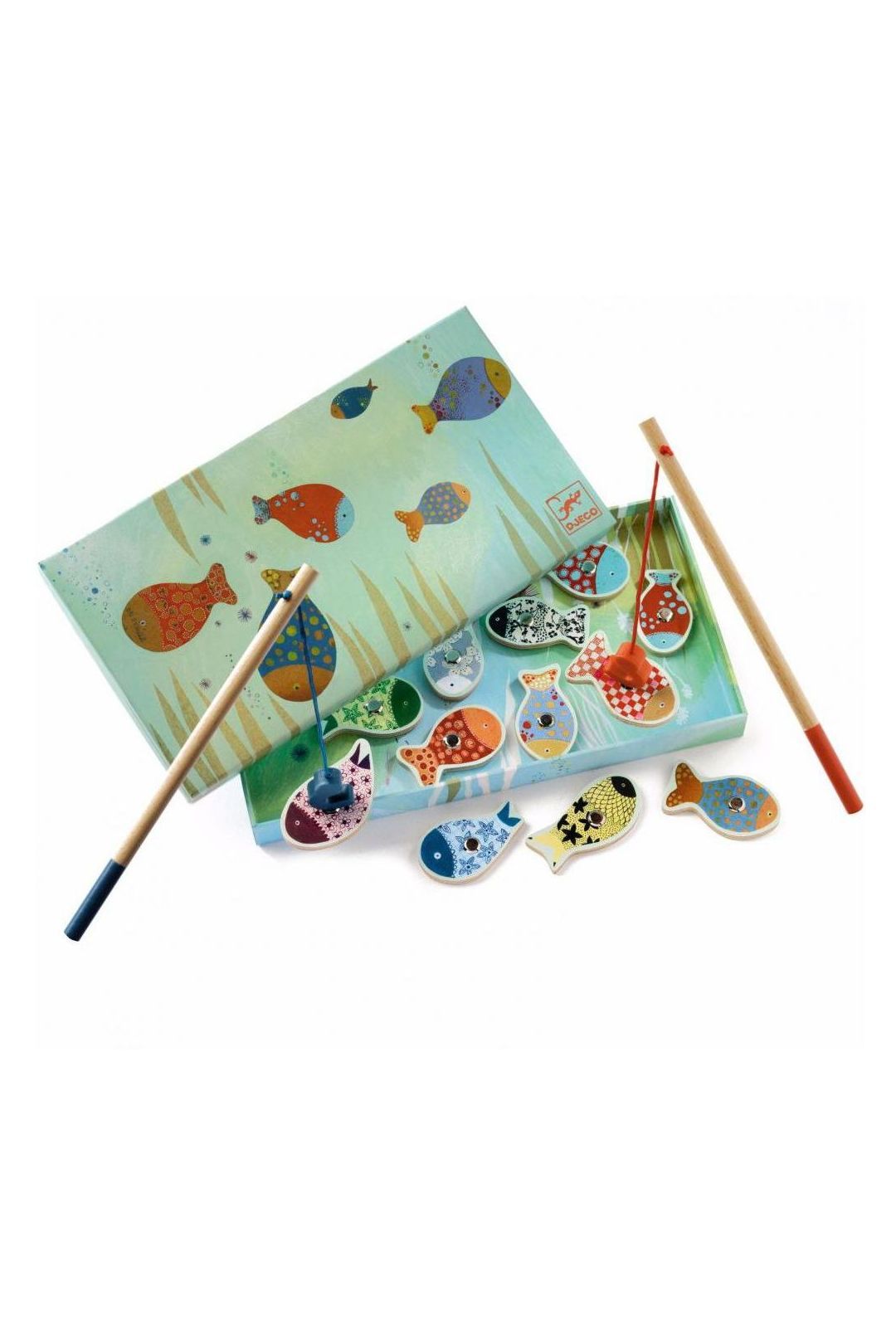 Купить Магнитная игра рыбалка мечты DJECO