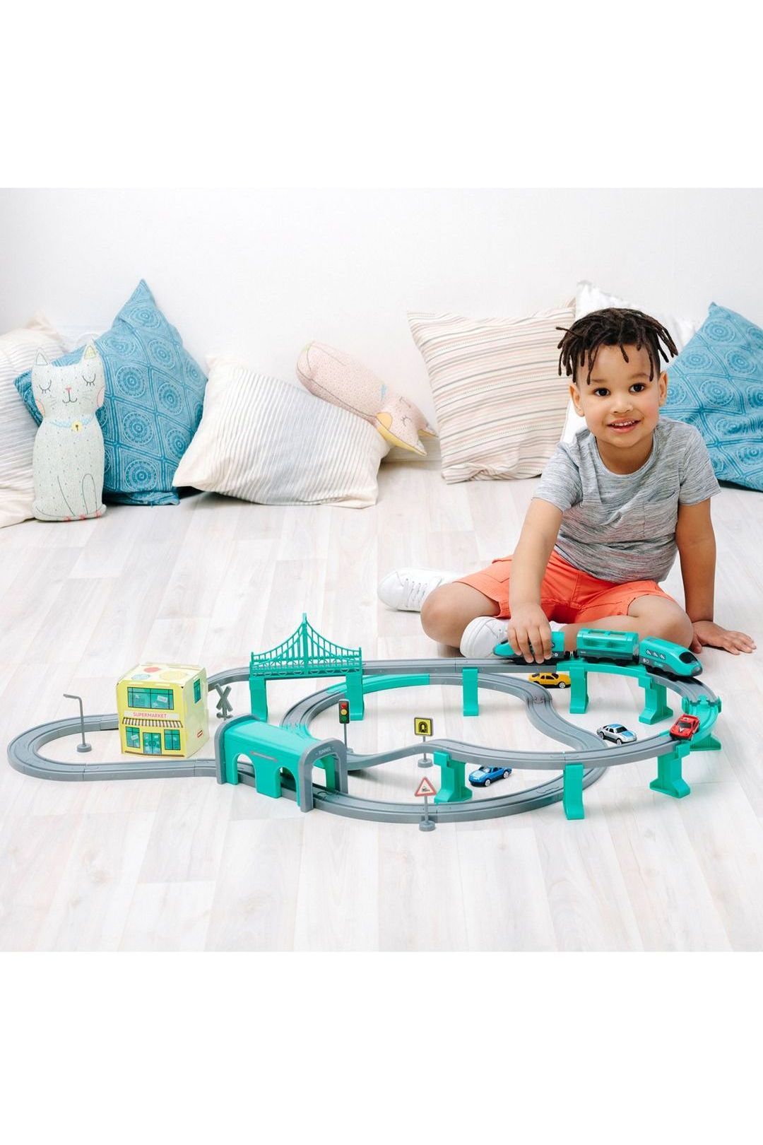 Купить Железная дорога  мой город 92 предмета GIVITO