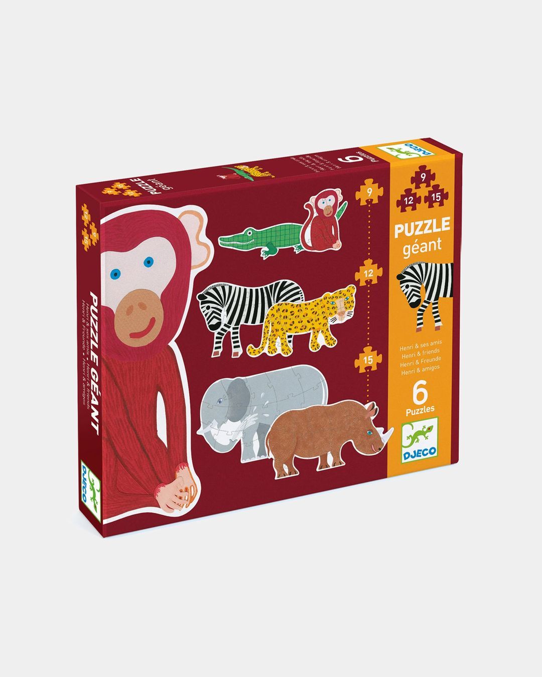 Купить Пазл генри и друзья (72 дет.) DJECO