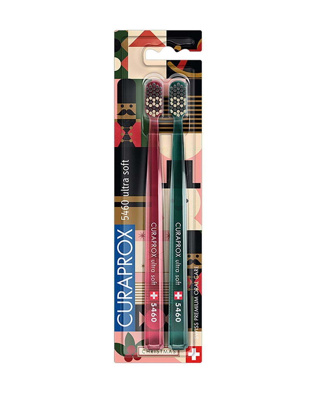 Купить Набор зубных щеток (ультра софт) дуо крисмос CURAPROX