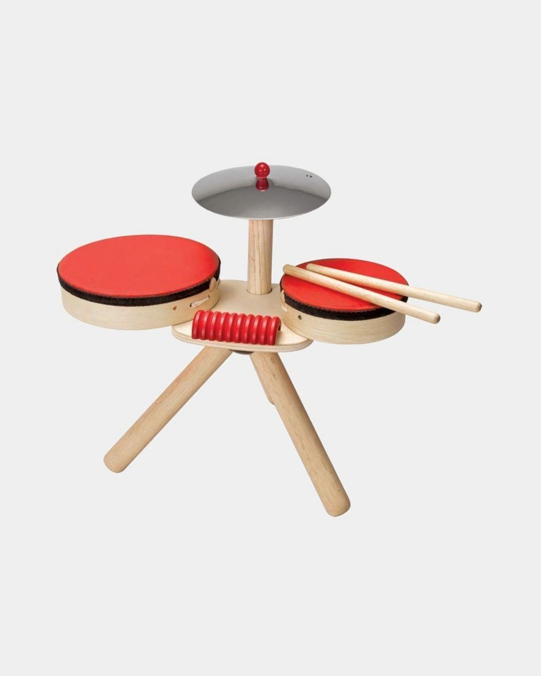 Купить Музыкальный инструмент  барабанная установка PLAN TOYS