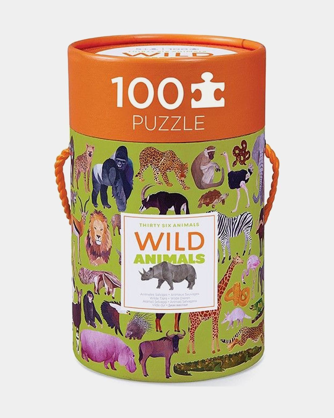 Купить Пазл дикие животные (100 деталей) CROCODILE CREEK