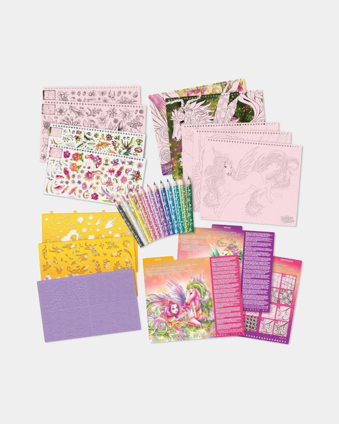 Купить Раскраска для девочек NEBULOUS STARS