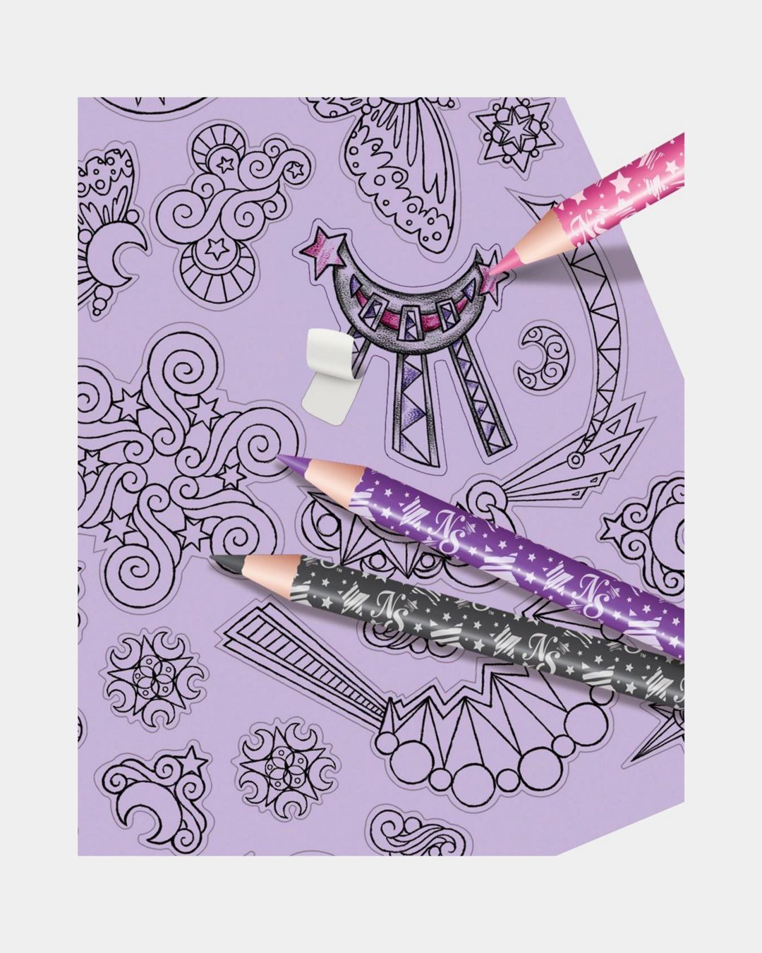 Купить Раскраска для девочек NEBULOUS STARS