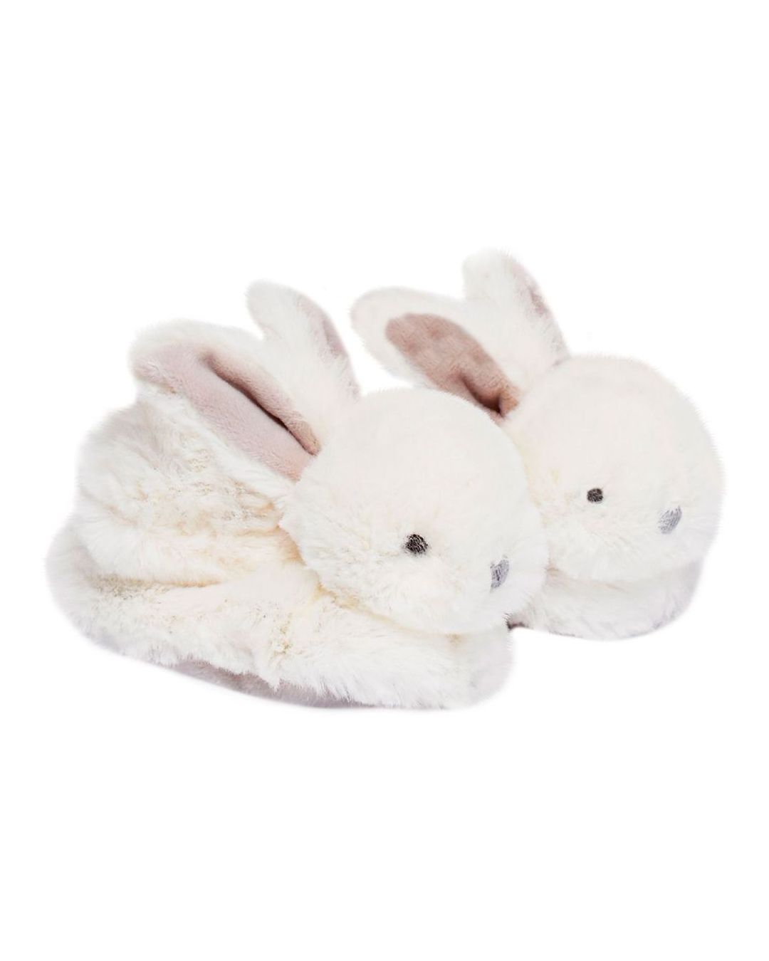 Купить Игрушка-погремушка в форме пинетки заяц бежевый DOU DOU ET COMPAGNIE