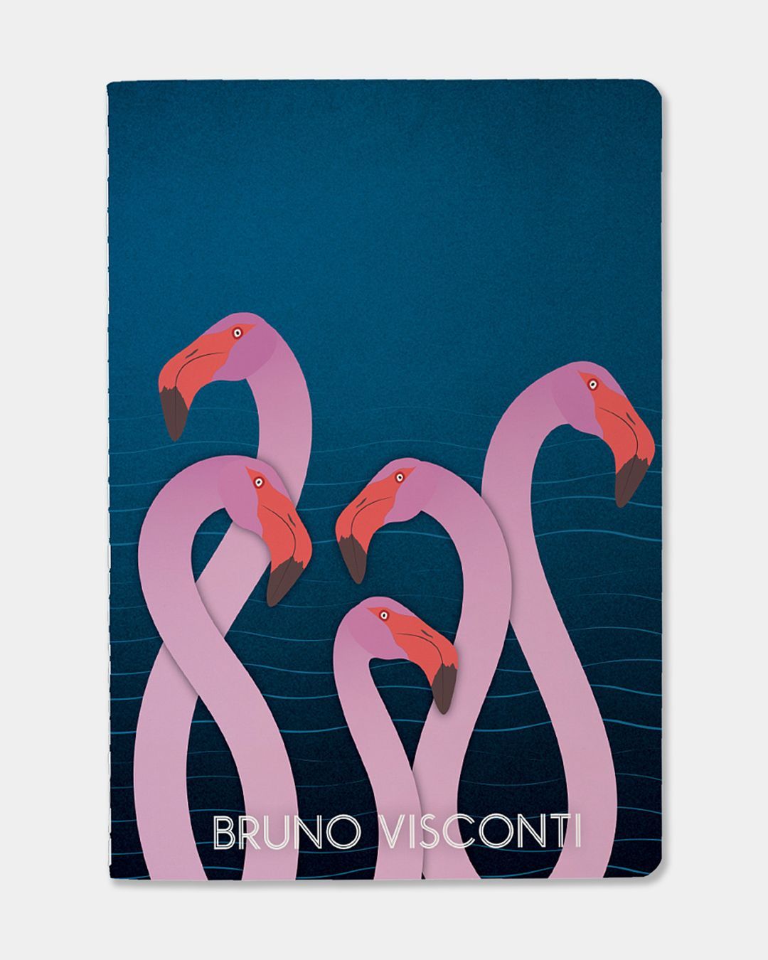 Купить Тетрадь 40л. клетка фламинго BRUNO VISCONTI