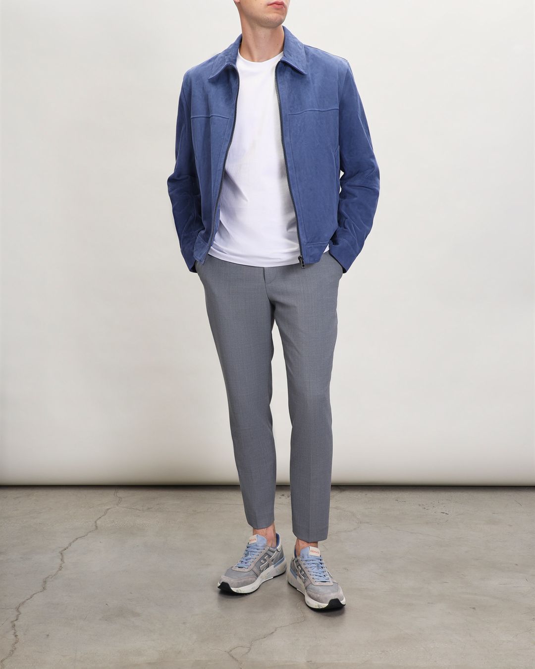 Купить Куртка кожаная HUGO BOSS