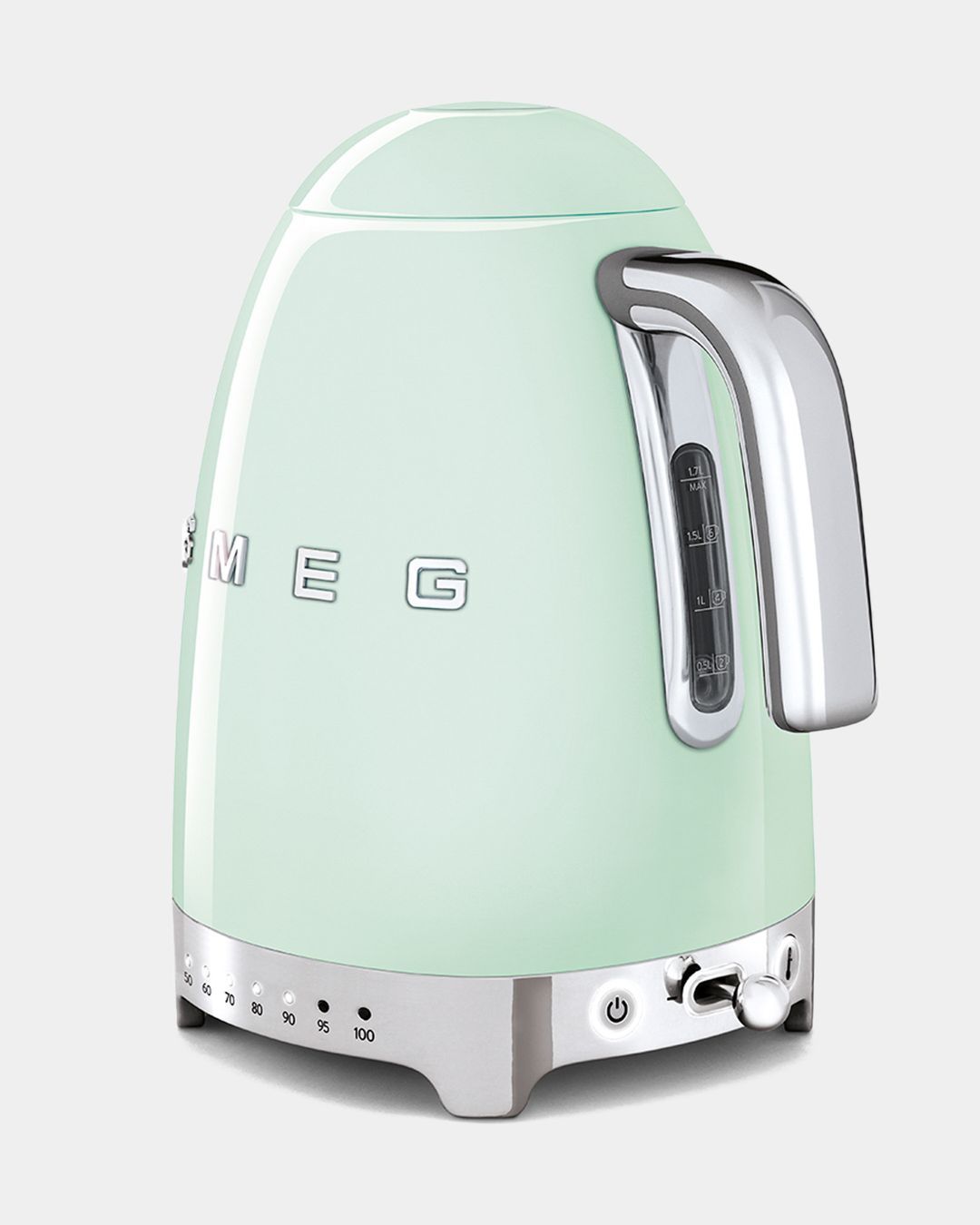 Купить Чайник с регулируемой температурой пастельный зеле SMEG