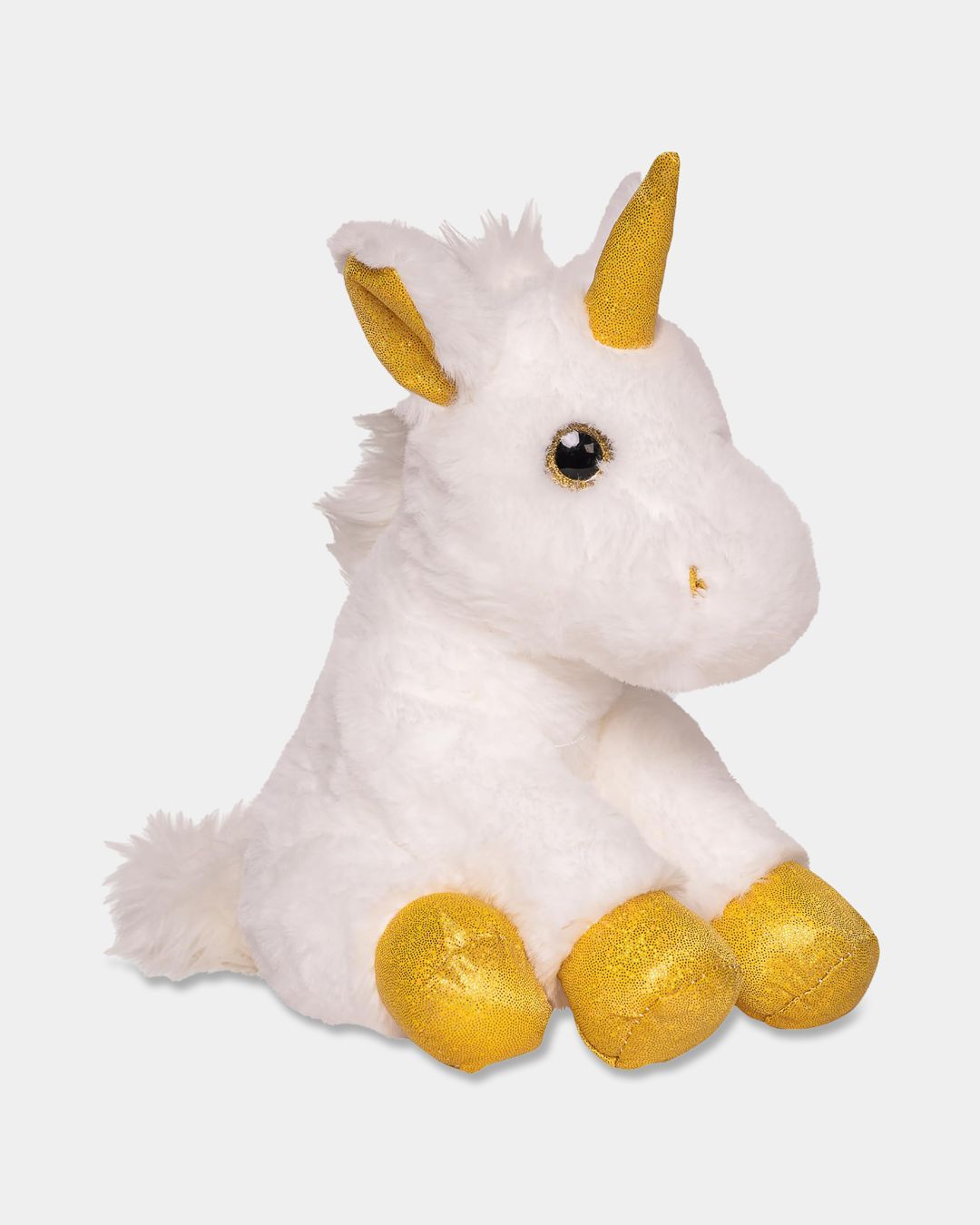 Купить Мягкая игрушка единорог золото 35 см MOLLI