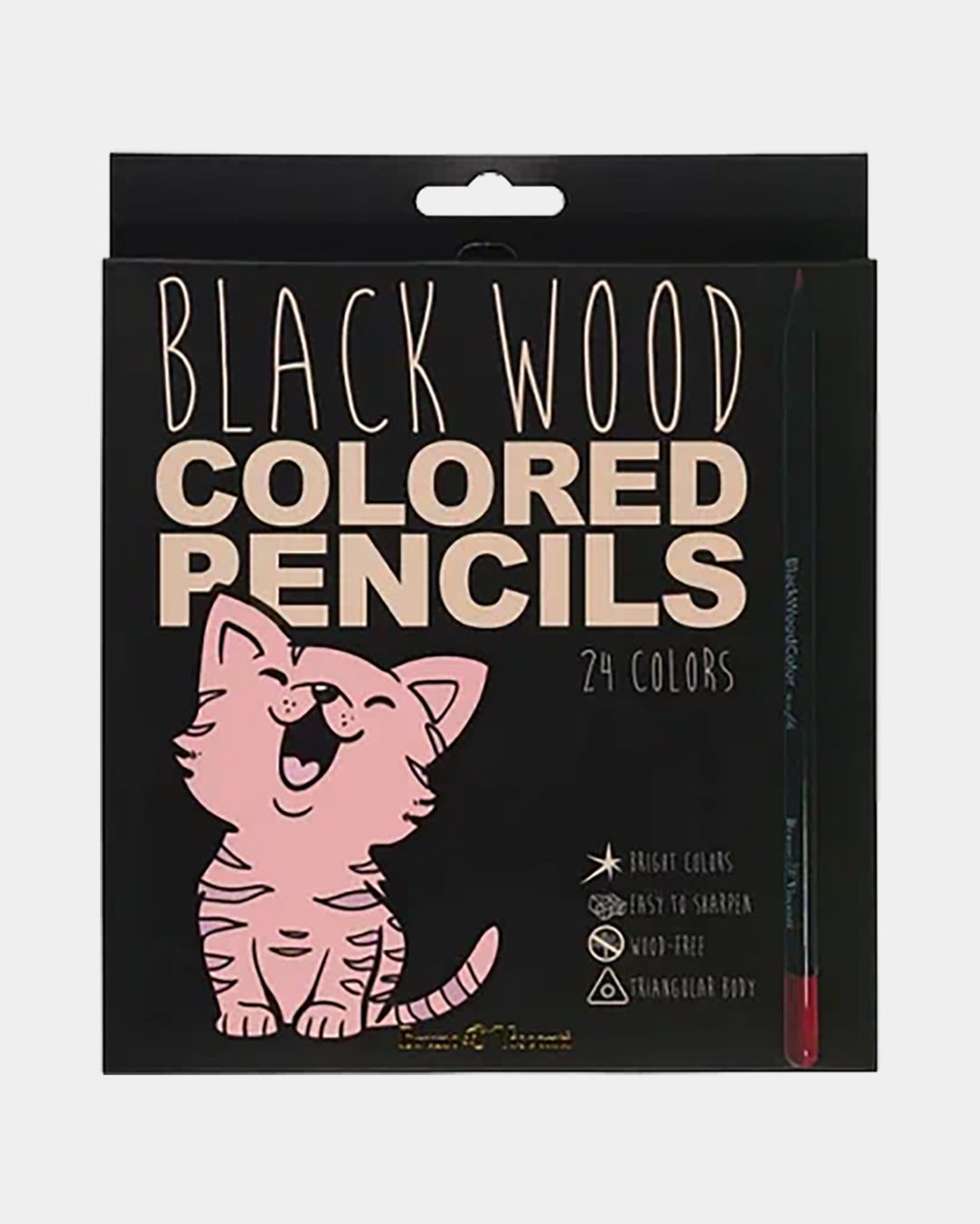 Купить Карандаши 24цв. blackwoodcolor BRUNO VISCONTI