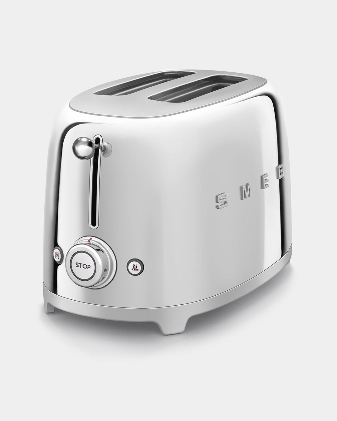 Купить Тостер на 2 ломтика, хром SMEG
