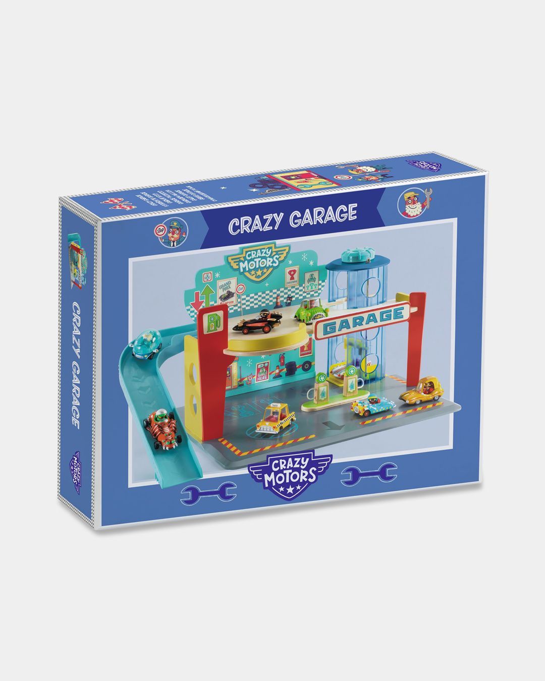 Купить Игровой набор серии crazy motors гараж DJECO