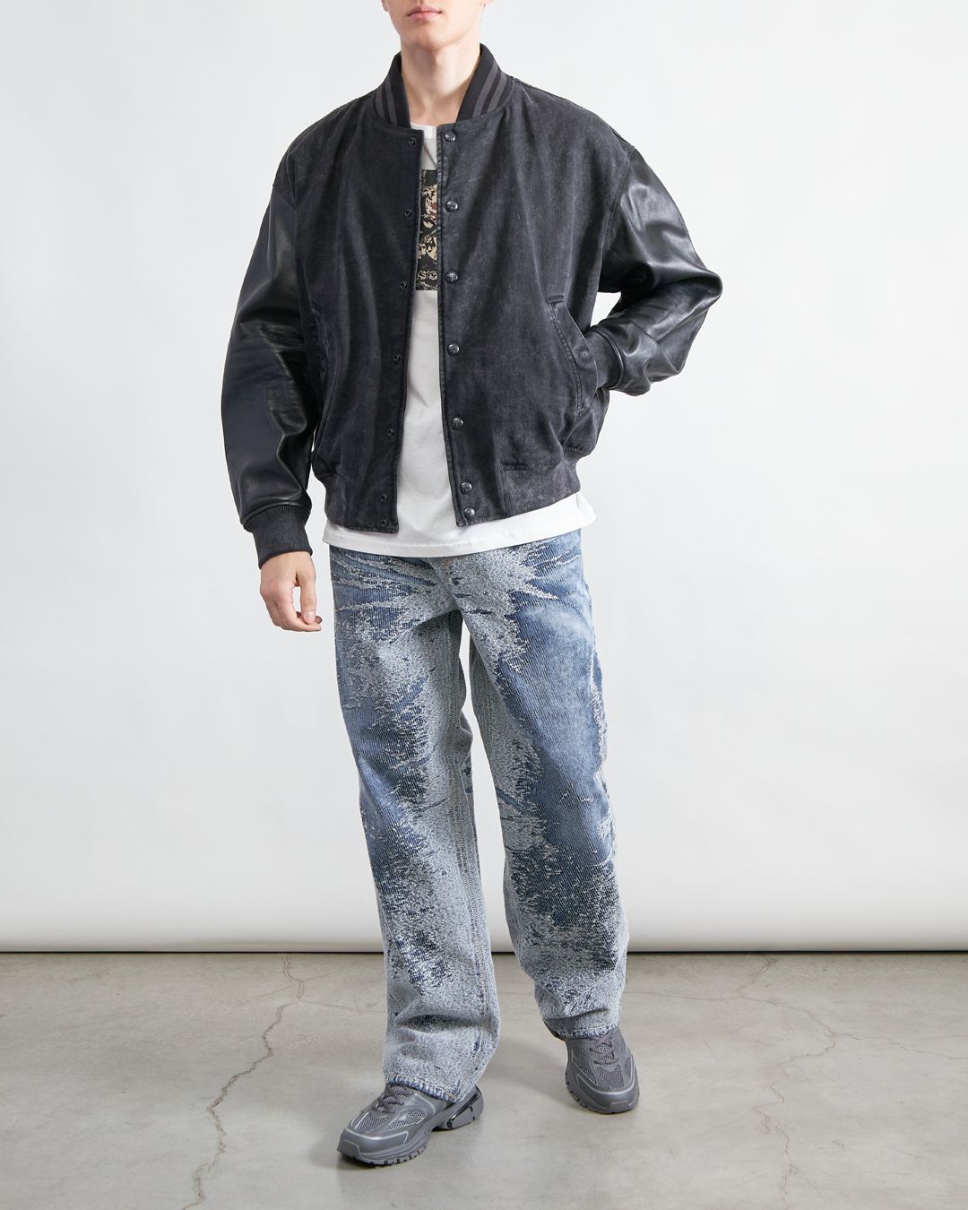 Купить Куртка кожаная DIESEL