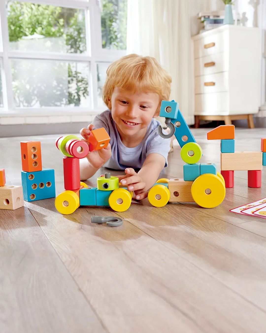 Купить Конструктор учусь строить бесконечное воображение HAPE