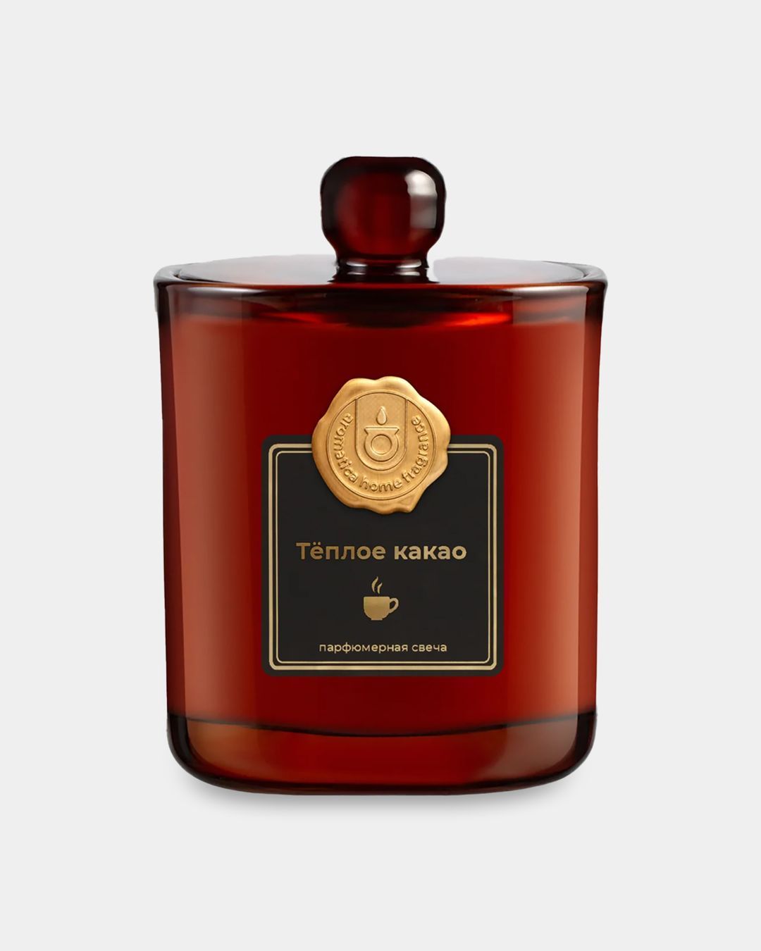 Купить Свеча с дер. фит. в подароч. коробке теплое какао AROMATICA