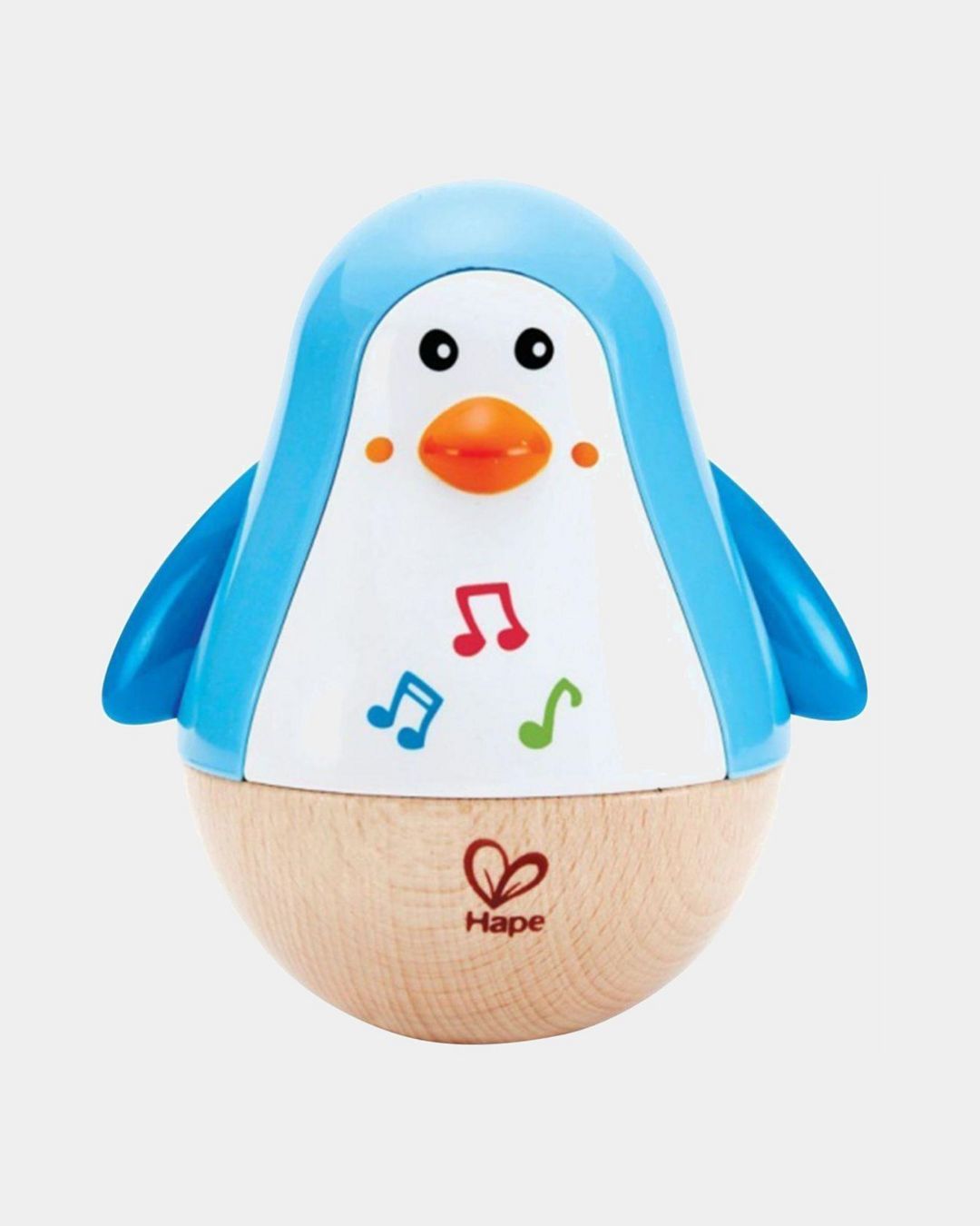 Купить Игрушка - неваляшка пингвин музыкальный HAPE