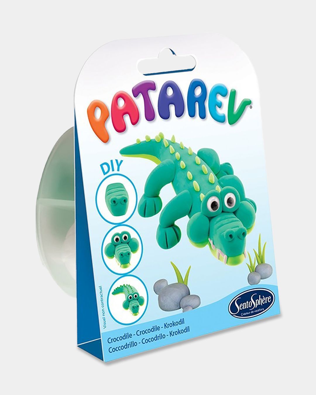 Купить Набор пластилина patarev крокодил SENTOSPHERE