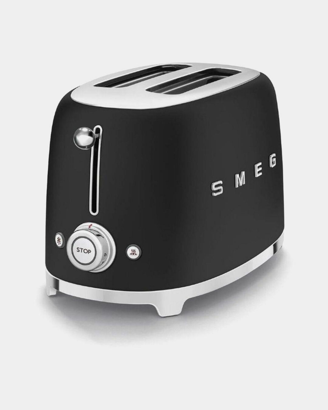 Купить Тостер на 2 ломтика матовый черный SMEG