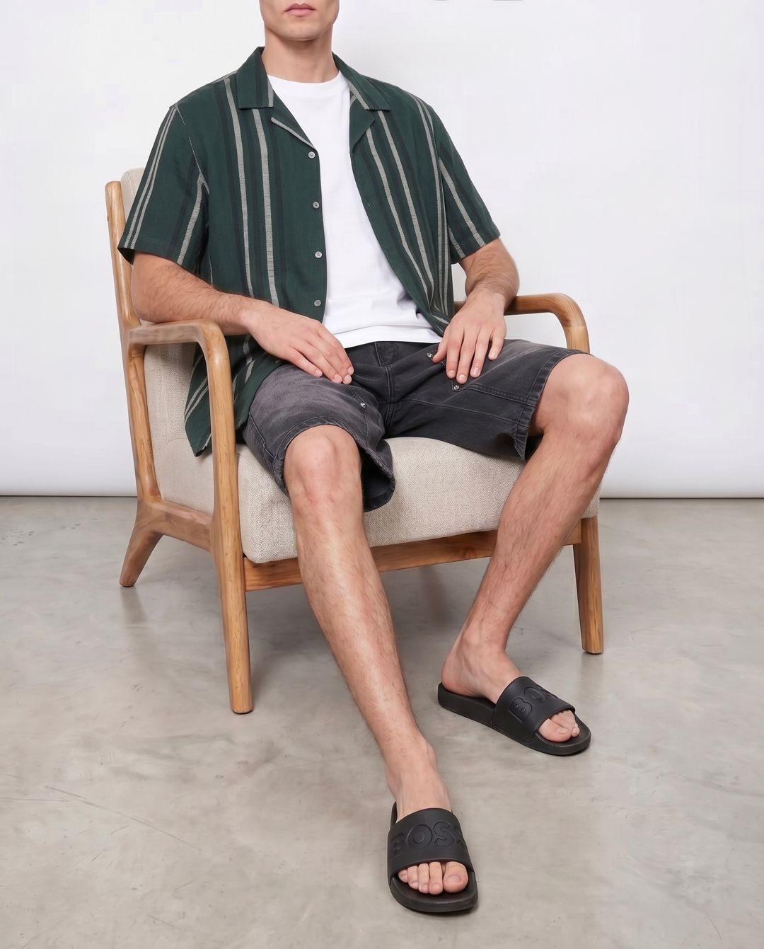 Купить Шлепки HUGO BOSS